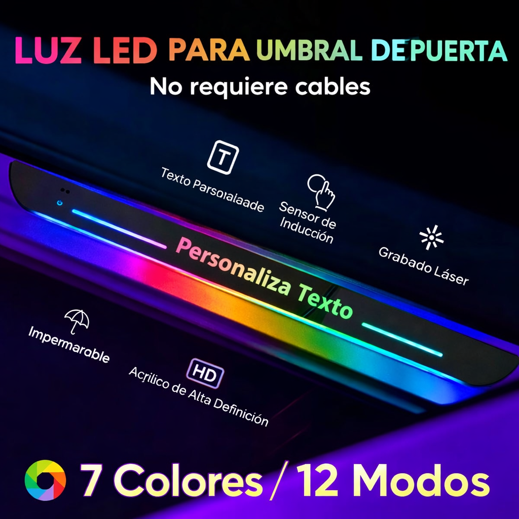LED Inteligente para Puertas de Coche