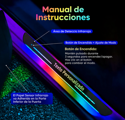 LED Inteligente para Puertas de Coche